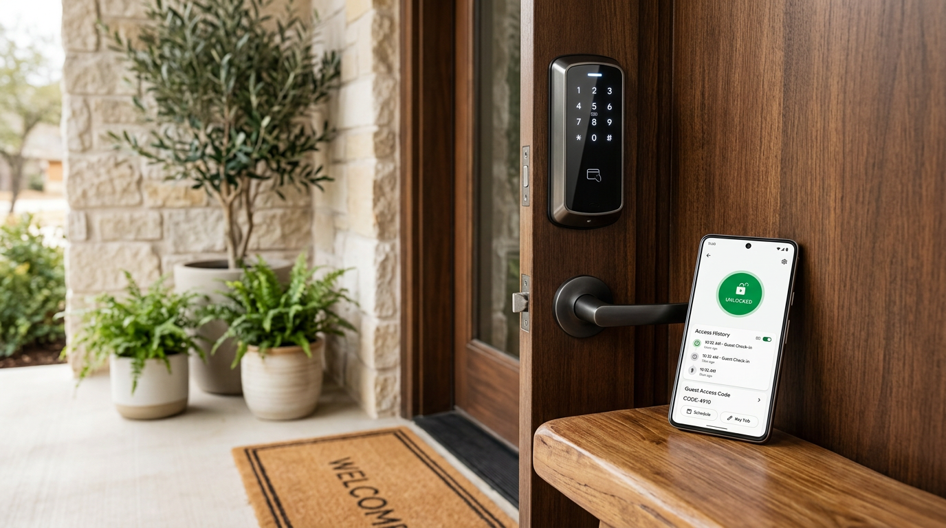 Serrure Intelligente Télécommandée Airbnb : Gestion et Sécurité