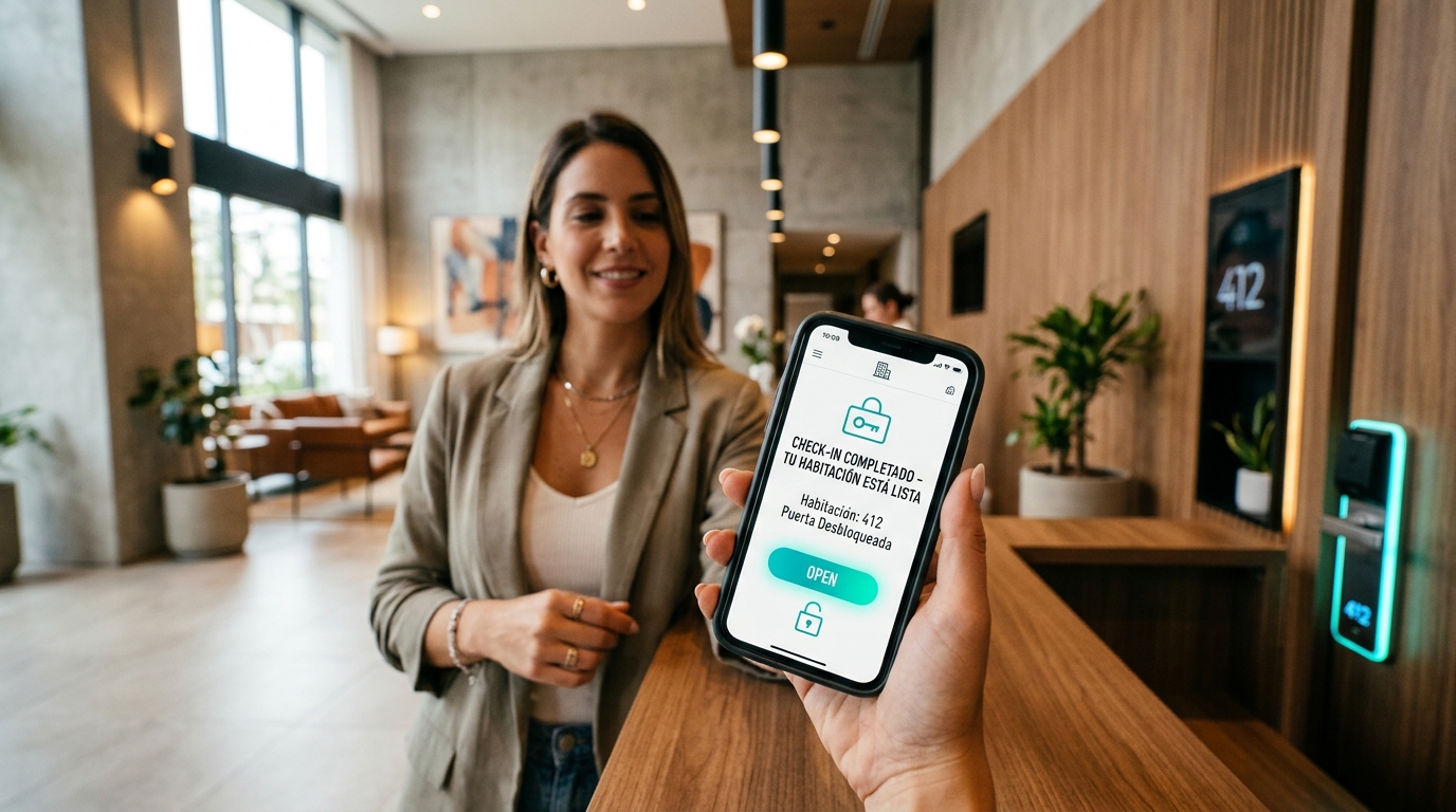 Check-in online hoteles: Guía de automatización y ventajas