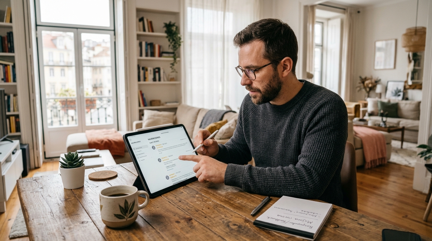 Cómo gestionar las reseñas en Airbnb: Guía de Anfitrión