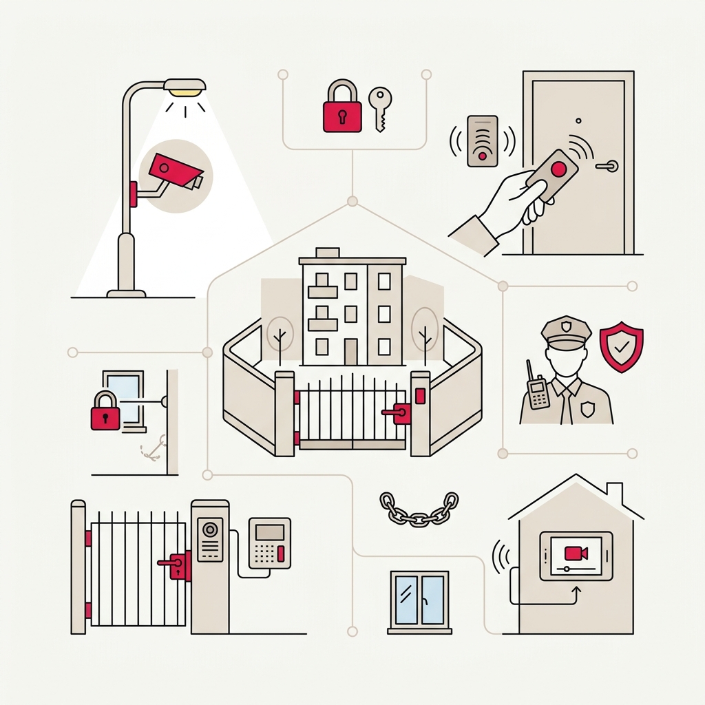 Sistema intelligente di controllo accessi per migliorare la sicurezza nelle parti comuni dei condomini