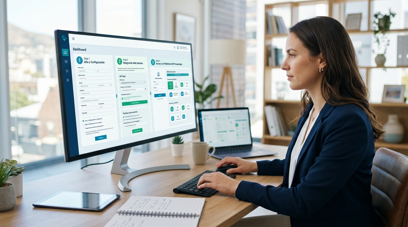 SES Hospedajes Zugang: Leitfaden und Web-Service-Verbindung